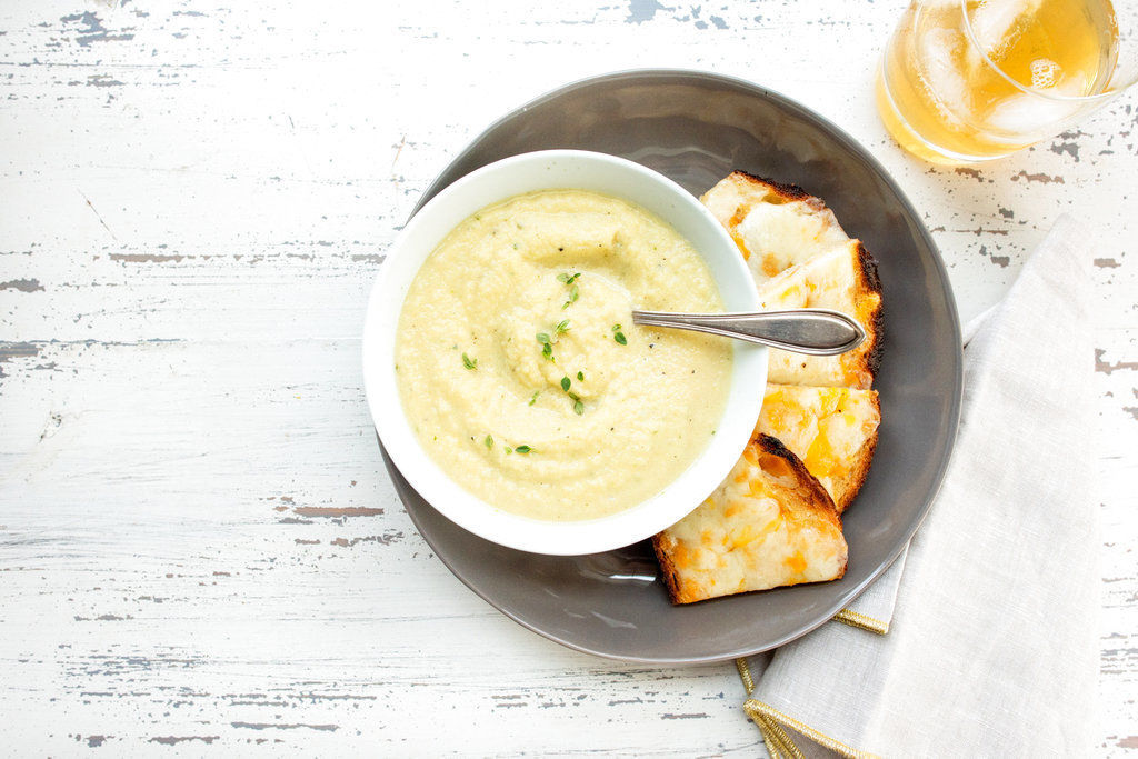Parsnip and Golden Beet Soup